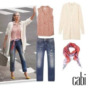 Cabi twirl top